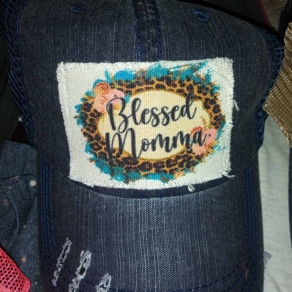 "Blessed Momma" Trucker Hat